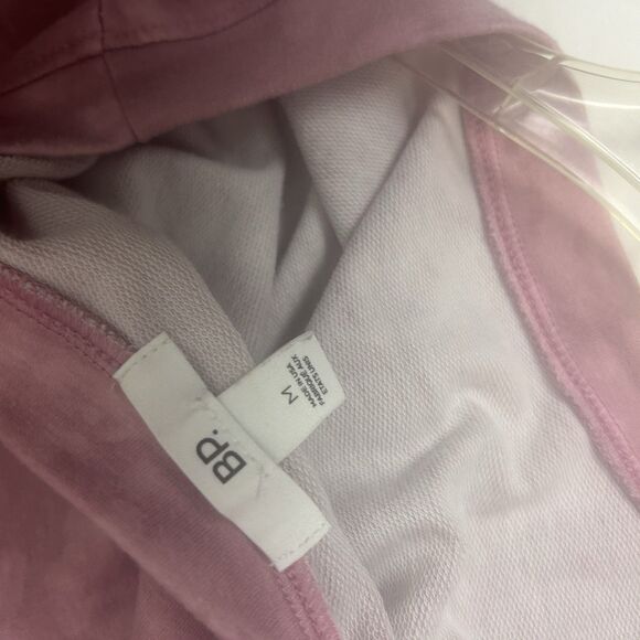 BP Pink Tie Dye Twist Front Sweatshirt Women’s Size M Long Sleeve Crewneck - Picture 6 of 6